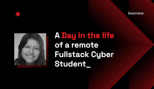 A day in the life of a fullstack cyber student