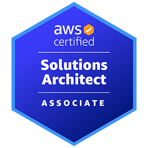 AWS Certified Solutions Architect Associate badge